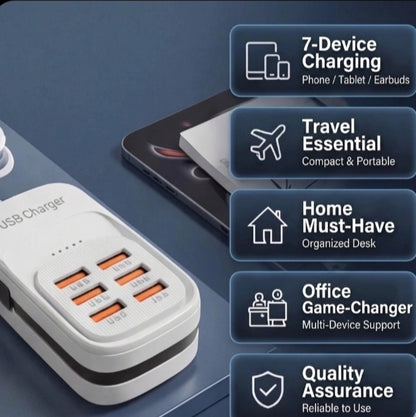 1X7 USB charger